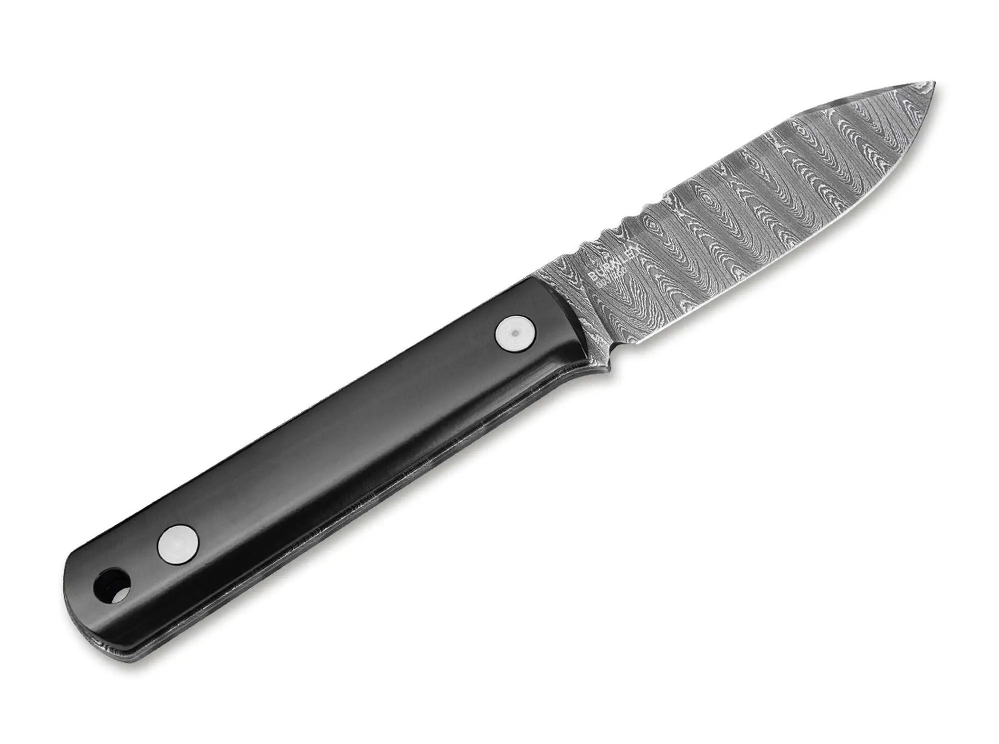 Böker BFF Packlite Zirconium Damast – limitiertes Damastmesser mit Zirconium-Griff
