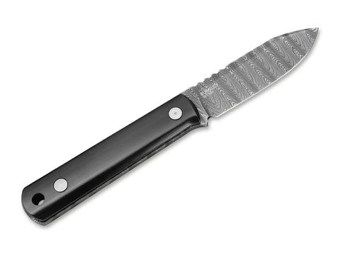 Böker BFF Packlite Zirconium Damast – limitiertes Damastmesser mit Zirconium-Griff