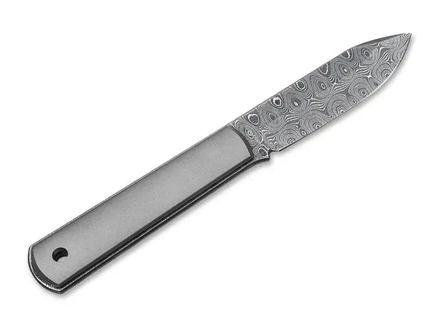 Böker Barlow BFF Titan Damast – Titan-Griffschalen im Detail