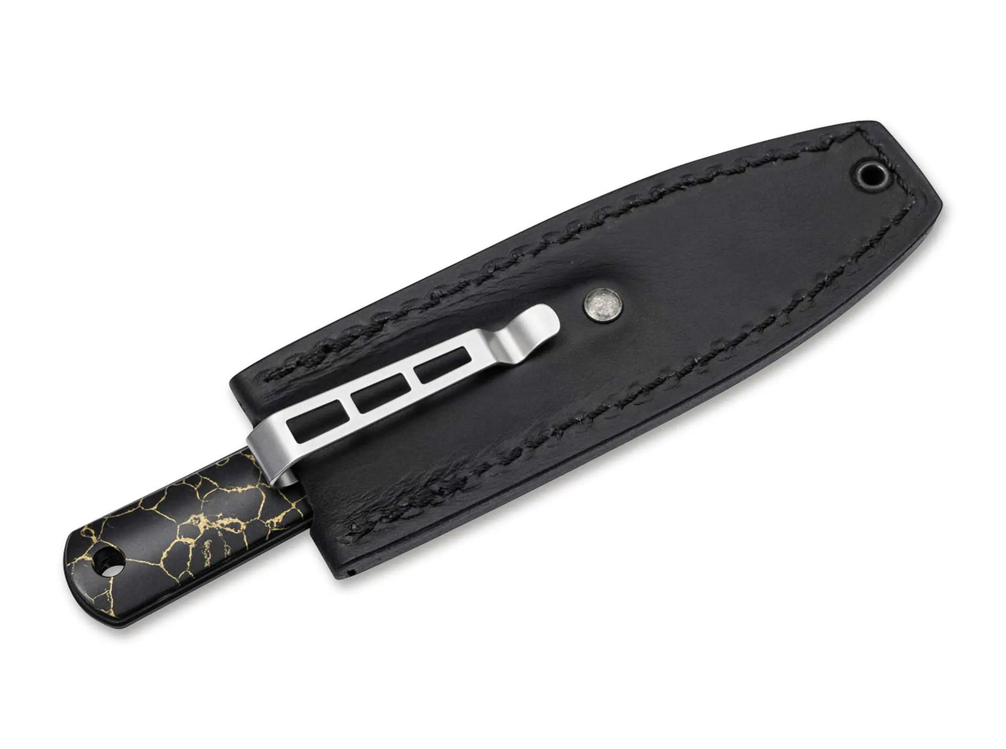 Böker BFF Packlite TruStone Black – feststehendes EDC-Messer MagnaCut