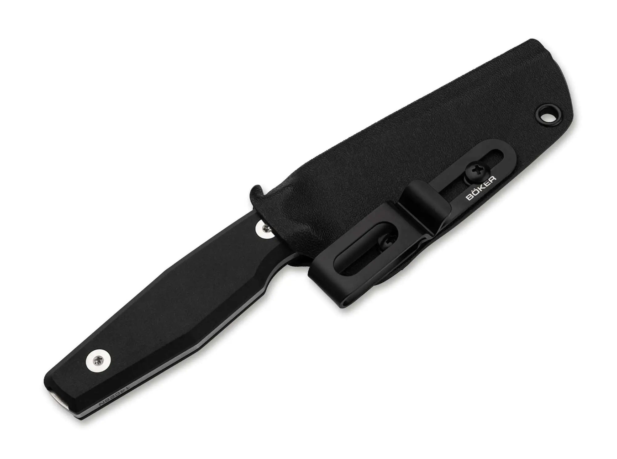Böker Daily Knives AK4 14C28N – Feststehendes EDC & Outdoor Messer mit Richlite Griff | Made in Solingen Böker Manufaktur Solingen