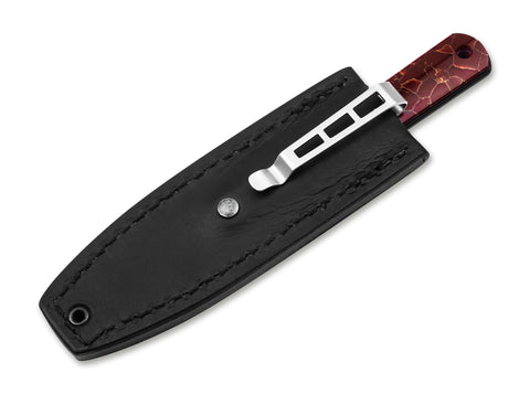 Böker BFF Packlite TrueStone – Limitiertes feststehendes EDC Messer mit MagnaCut-Klinge & TrueStone-Griff (199 Stück)