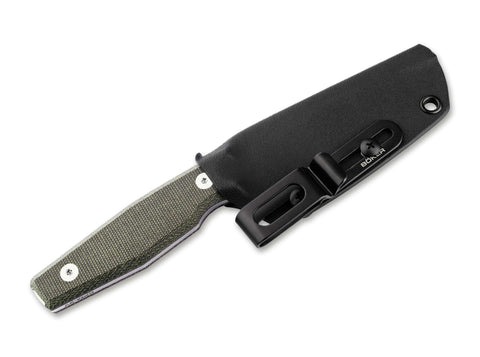 Böker Daily Knives AK4 – Feststehendes Outdoor- & Jagdmesser mit CPM-3V Klinge und Micarta-Griff