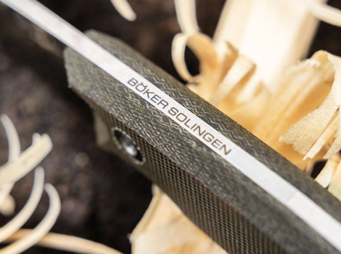 Böker Daily Knives AK4 – Feststehendes Outdoor- & Jagdmesser mit CPM-3V Klinge und Micarta-Griff