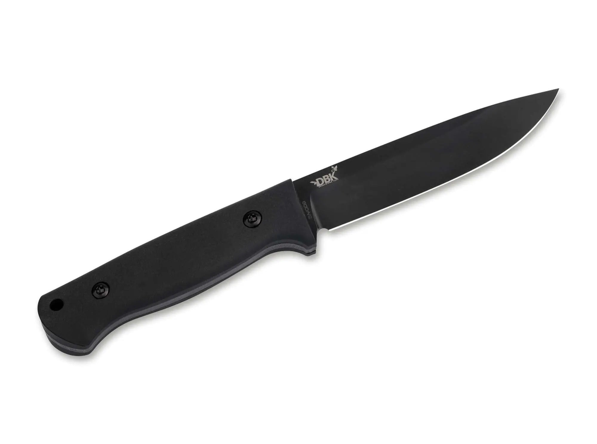 Böker DBK Bushfriend 2000 Allblack – Robustes Bushcraft Messer mit 80CrV2-Klinge & Richlite-Griff Böker Manufaktur Solingen