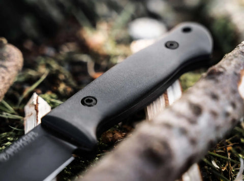 Böker DBK Bushfriend 2000 Allblack – Robustes Bushcraft Messer mit 80CrV2-Klinge & Richlite-Griff Böker Manufaktur Solingen