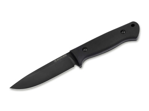 Böker DBK Bushfriend 2000 Allblack – Robustes Bushcraft Messer mit 80CrV2-Klinge & Richlite-Griff Böker Manufaktur Solingen