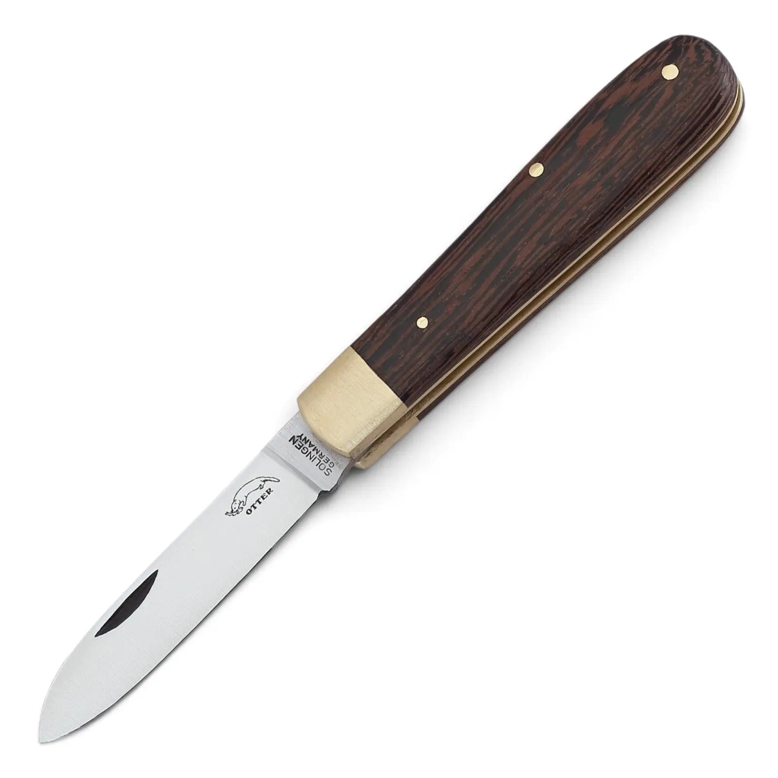 Otter 166 Wenge – Klassisches Taschenmesser mit Kohlenstoffstahl C75