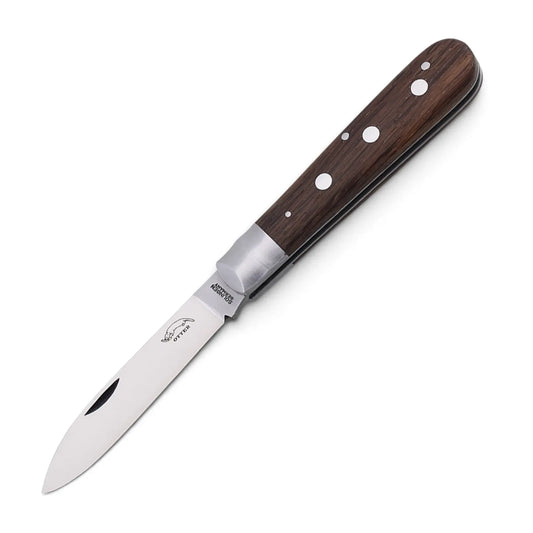 Otter 3-Nieten Edelstahl – Taschenmesser Räuchereiche, C75 Carbon oder rostfrei 1.4034