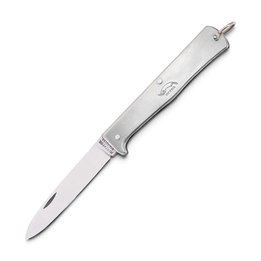 Mercator Edelstahl Klein – Otter Taschenmesser mit rostfreier 1.4034-Klinge