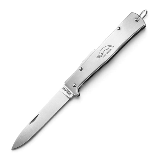 Mercator Edelstahl – Otter Taschenmesser mit Backlock, wahlweise mit oder ohne Clip
