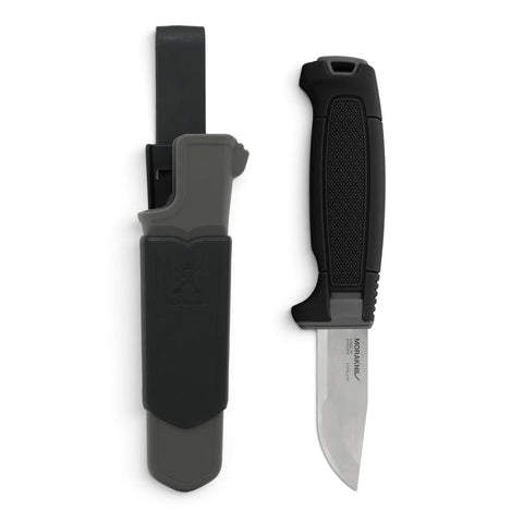 Morakniv Amberg Compact (S) Outdoormesser mit Scheide und Click-On Mount
