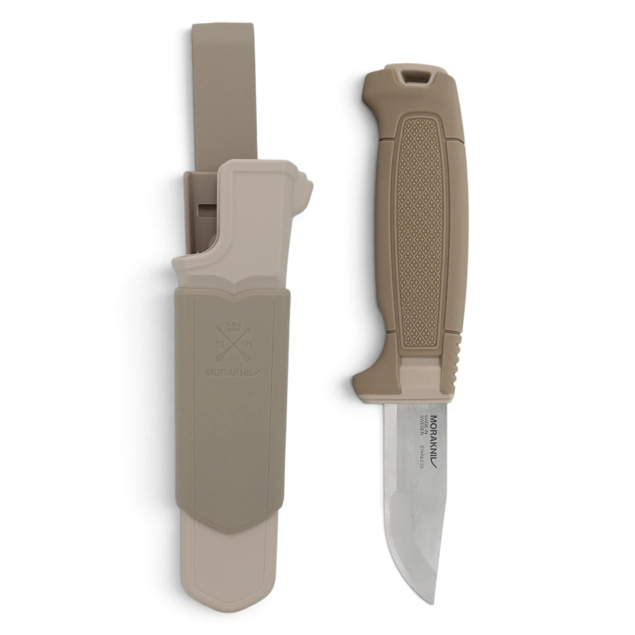 Morakniv Amberg Compact (S) Sandy Shores Outdoormesser mit Scheide