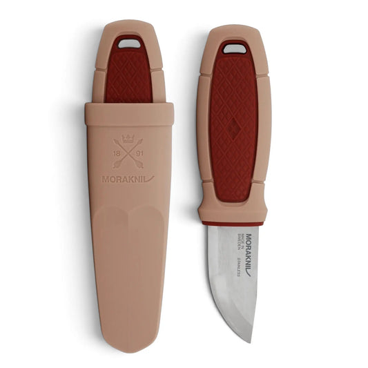 Morakniv Eldris Color of the Year 2026 (S) in der Gesamtansicht mit Scheide
