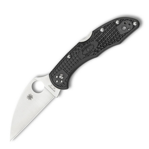 Spyderco C11FPWCBK Delica 4 Wharncliffe VG-10 FRN Black Klappmesser