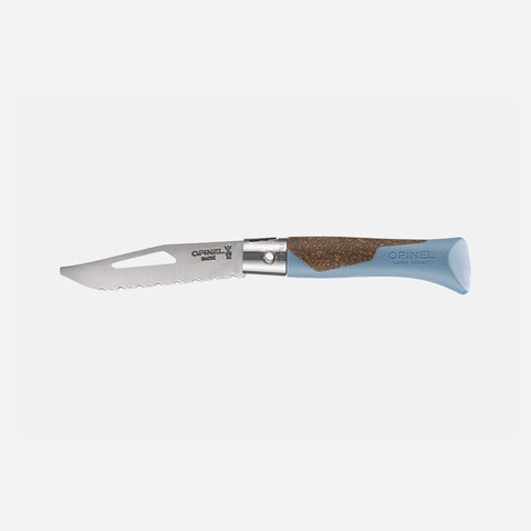 Opinel néo7 Alpine Gletscherblau – Taschenmesser für den Bergsport