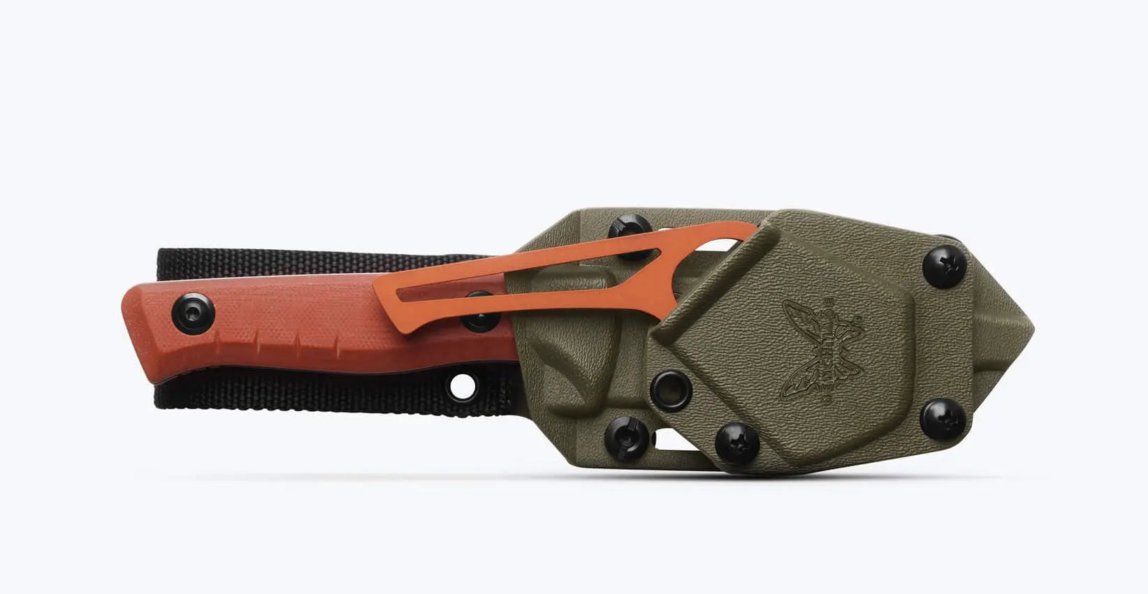 Benchmade 15650-01-COM SlipRidge Fixed Orange G10 mit Gut Hook