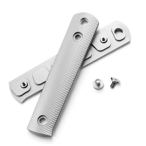 Böker BFF Packlite Griffschalen Titan Smooth – Zubehör aus Titan