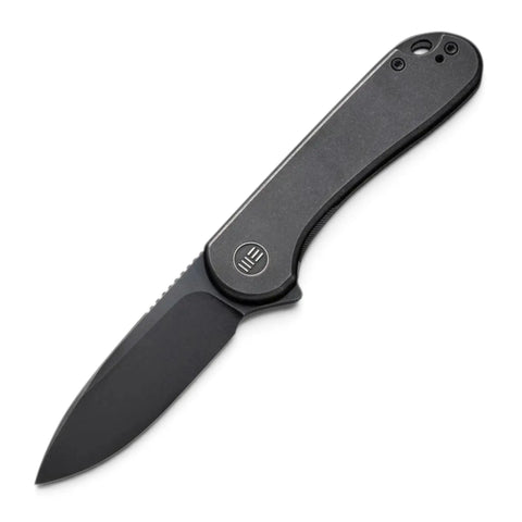 WE Knife Elementum Titanium Black – CPM-20CV Einhandmesser