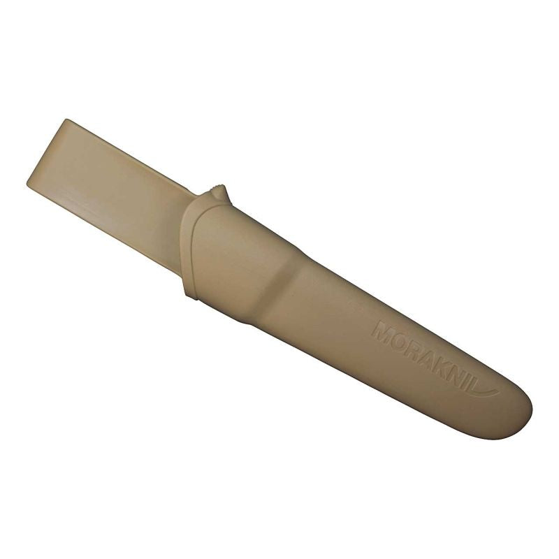Morakniv Companion (S) Outdoor Messer Desert – 12C27 Edelstahl mit Scandi-Schliff & rutschfestem Griff