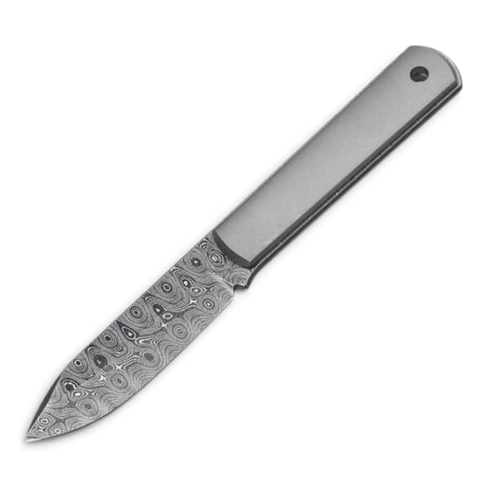 Böker Barlow BFF Titan Damast – feststehendes EDC-Messer, limitiert