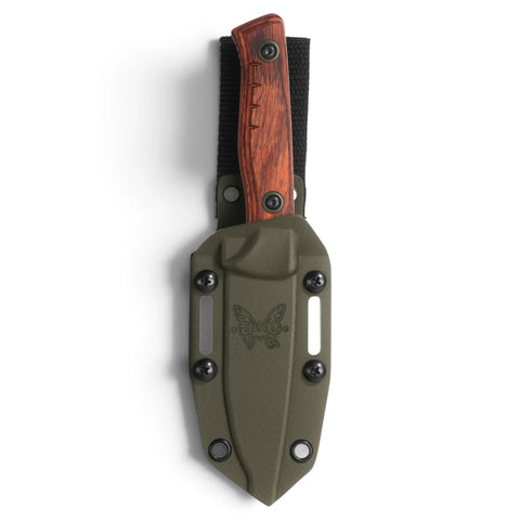 Benchmade 15650 SlipRidge Fixed Holz – MagnaCut Jagdmesser