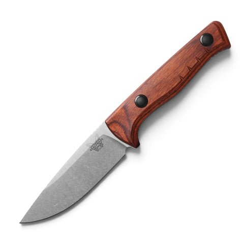 Benchmade 15650-COM SlipRidge Fixed Wood mit Gut Hook