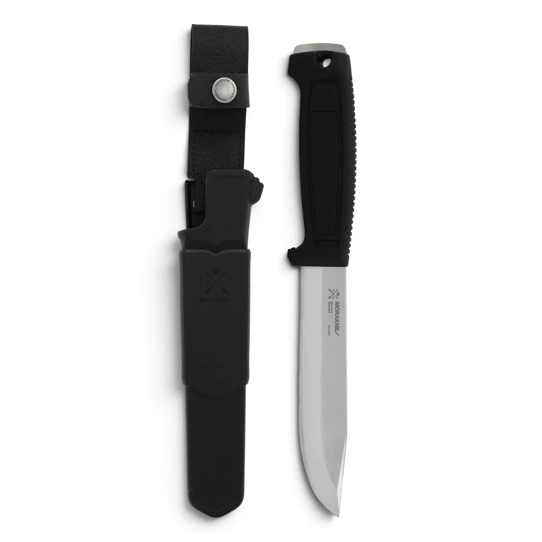 Morakniv Mörkret (S) – Full-Tang Survivalmesser mit rostfreiem 14C28N, 15,3 cm Klinge