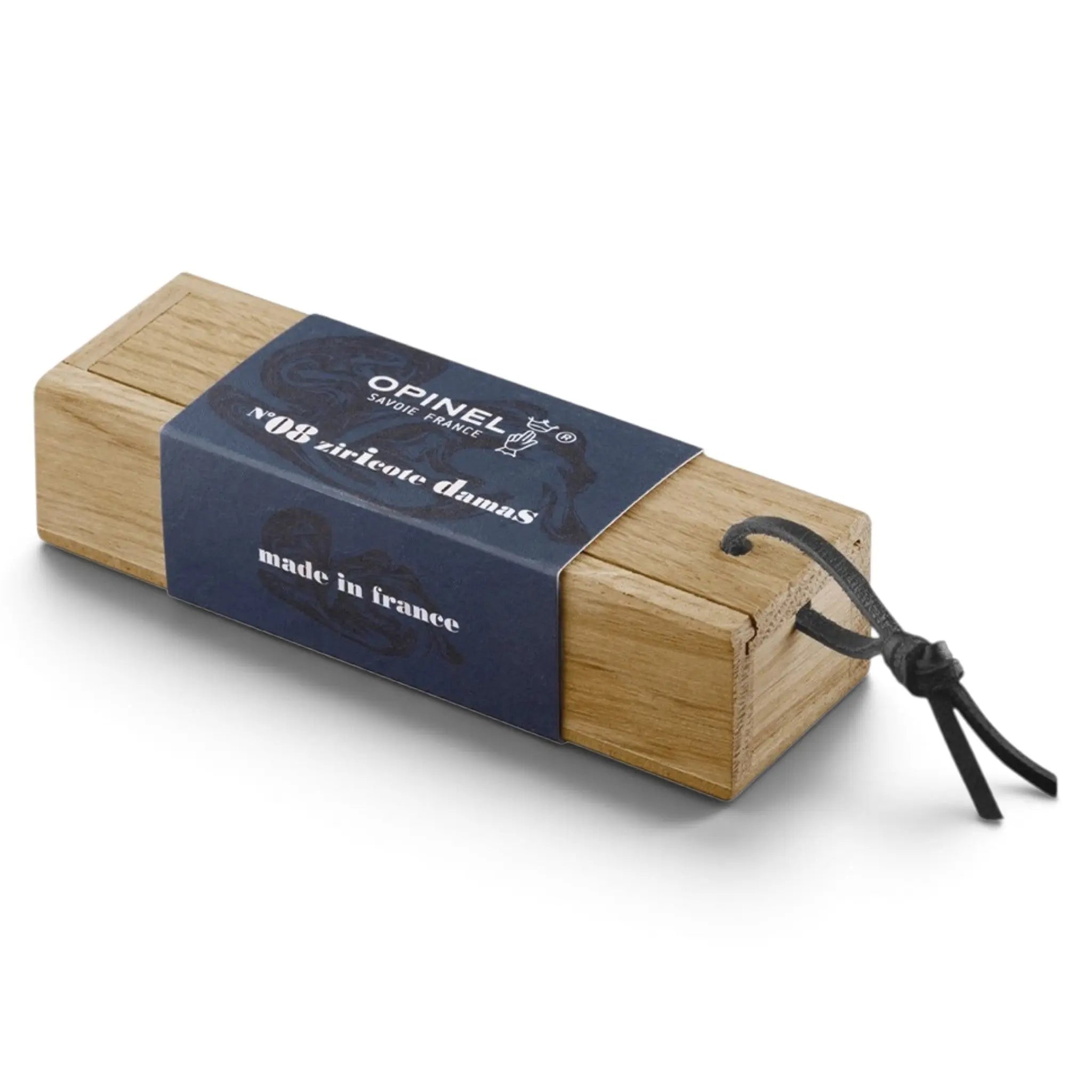 Opinel No. 08 Damas Ziricote – Damasteel-Klinge, Limited Edition