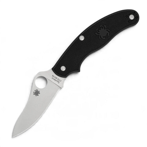 Spyderco UK Penknife Drop Point C94PBK3 – Drop-Point-Klinge aus CTS BD1N