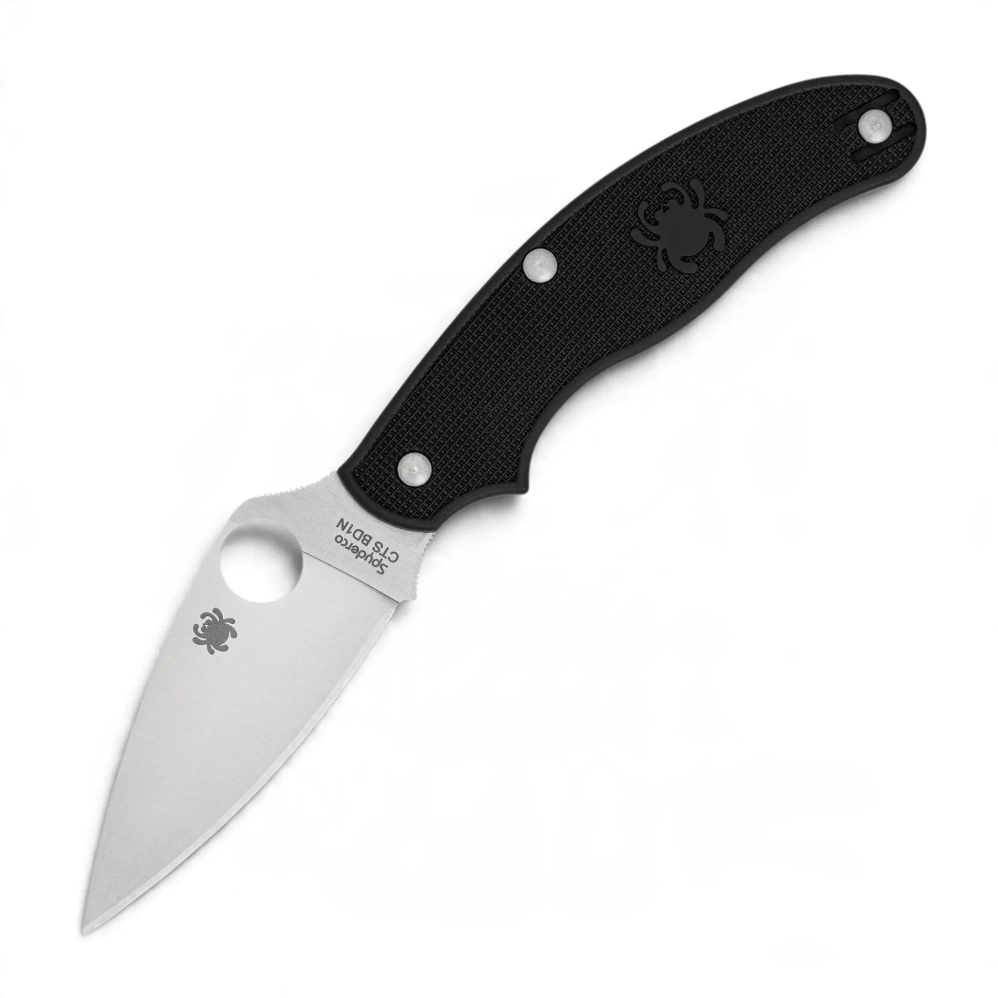 Spyderco UK Penknife Leaf C94PBK – blattförmige Klinge aus CTS BD1N