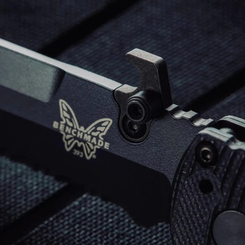 Benchmade 393SBK Mini SOCP Folder Black – geschlossenes Messer mit Taschenclip