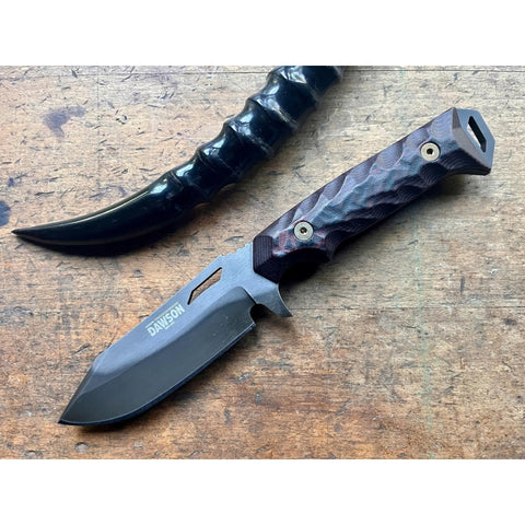 Dawson Knives Shepherd Hamon – G10-Griff in Covenant im Detail