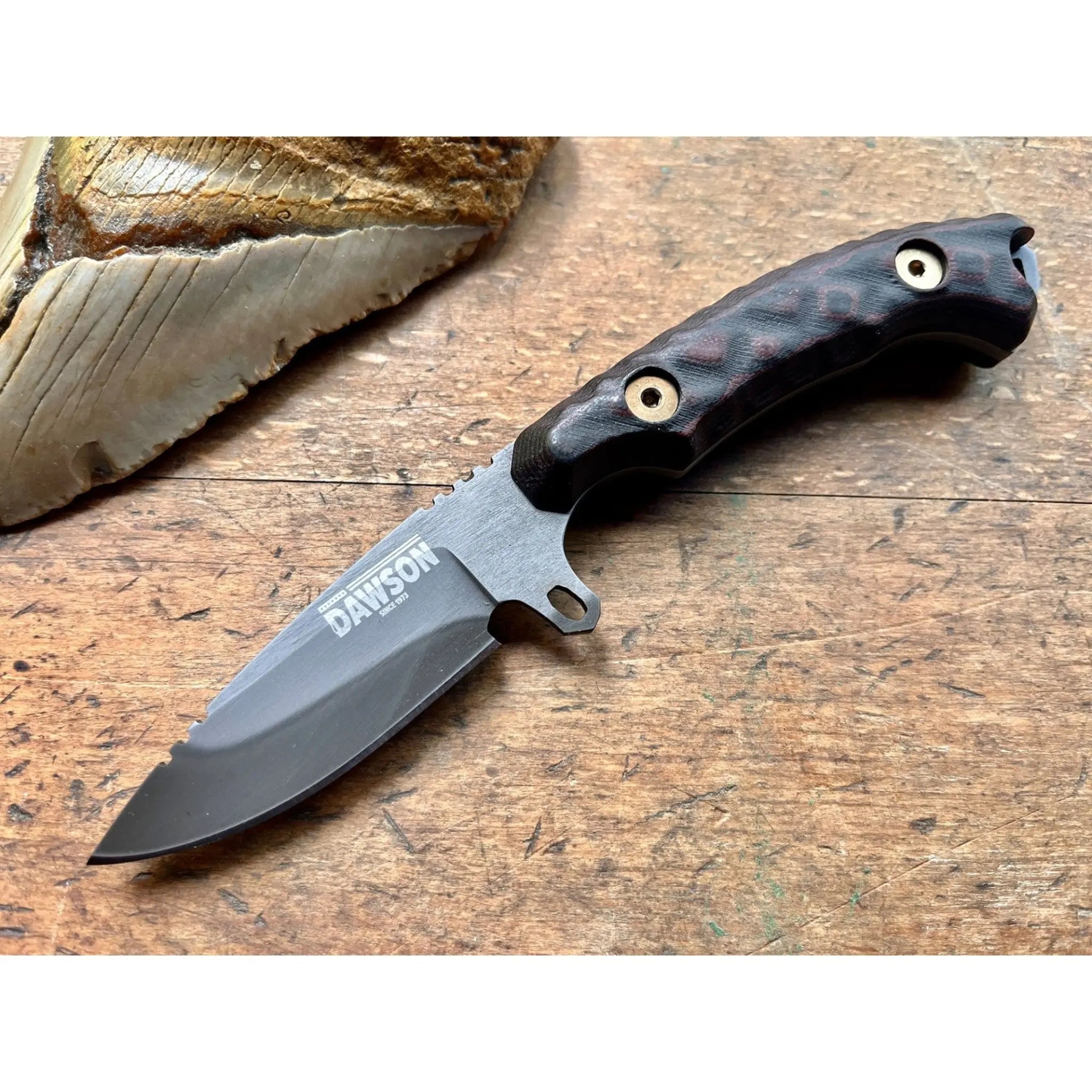 Dawson Knives Companion Hamon – G10-Griff in Covenant im Detail