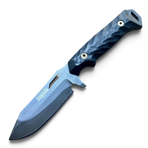 Dawson Knives Shepherd Hamon Black G10 – 80CrV2-Outdoormesser in der Gesamtansicht