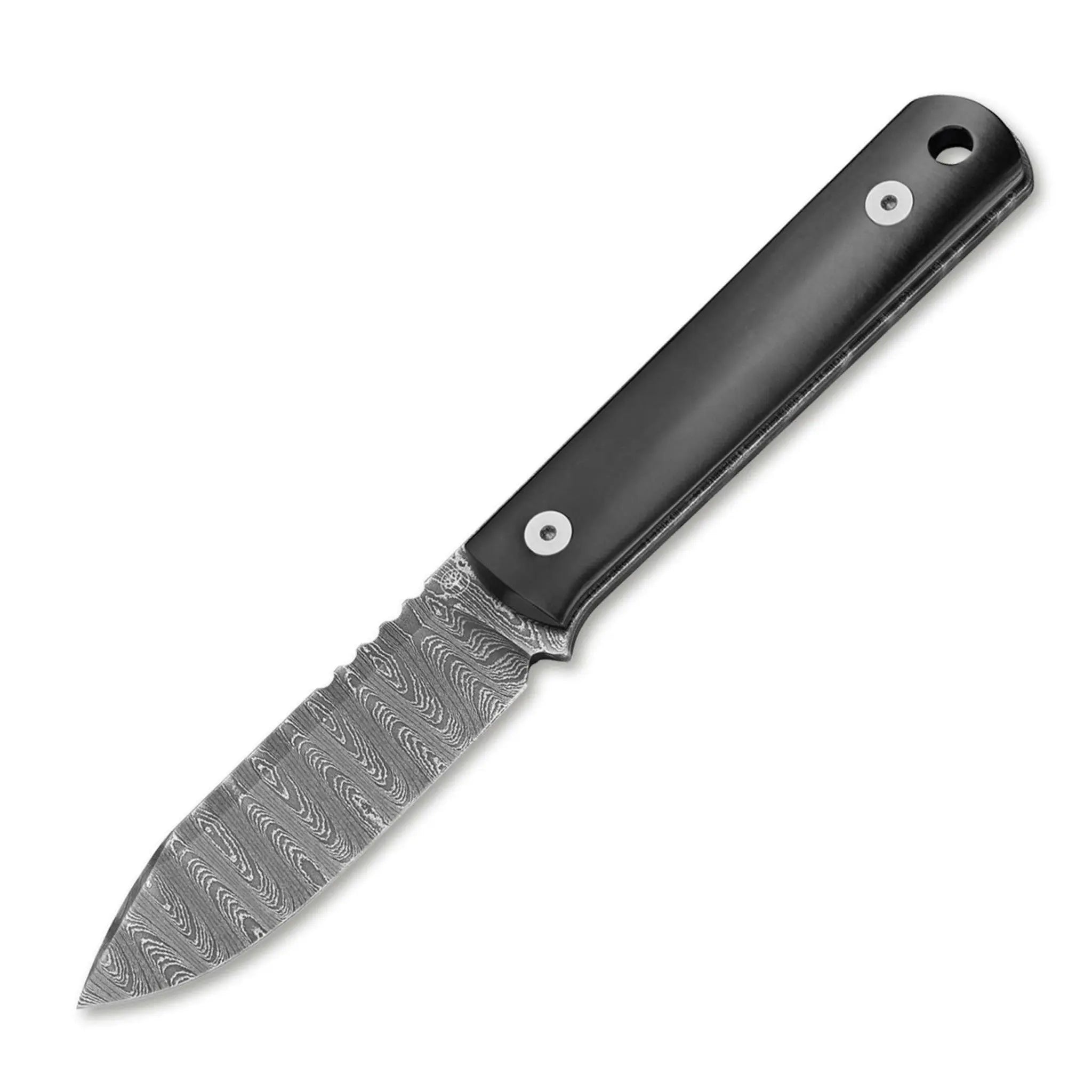 Böker BFF Packlite Zirconium Damast – limitiertes Damastmesser mit Zirconium-Griff