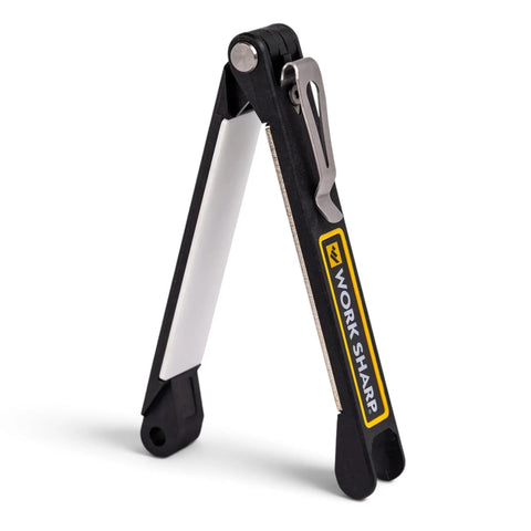 Work Sharp Folding Field Sharpener – Taschen-Messerschärfer mit Diamant und Keramik