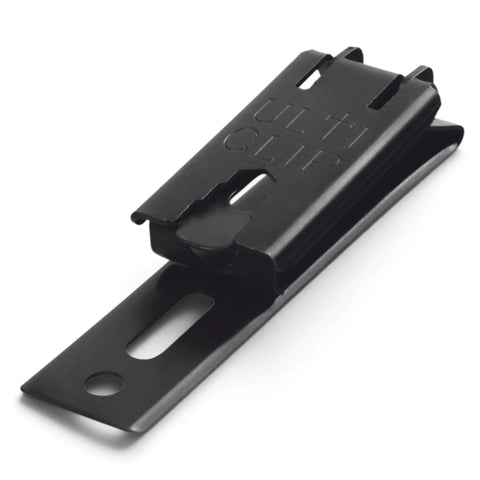 Ulticlip XL Holsterclip mit verriegelbarer Gürtelschlaufe und Multitool-Lasche