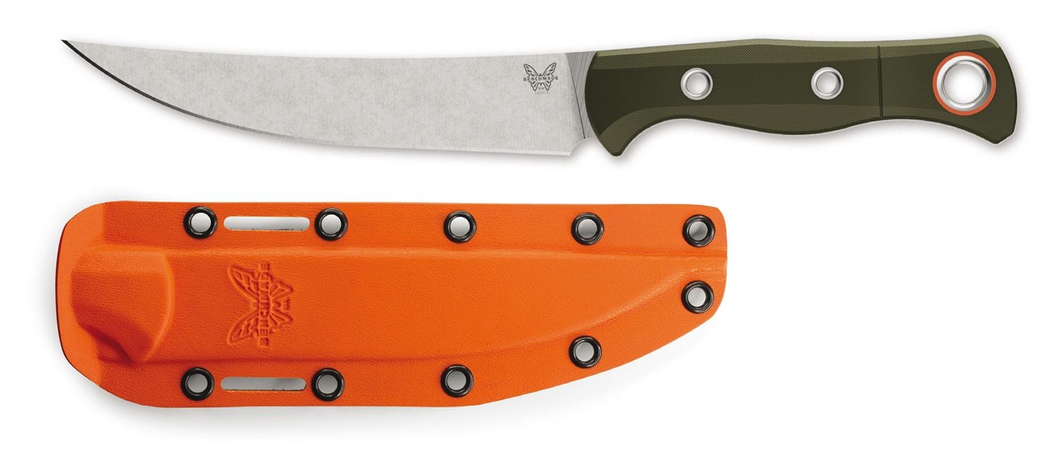 Benchmade 15500-3 Meatcrafter CPM-S45VN – Jagd- & Fleischmesser G10 Green