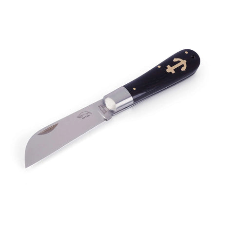 Otter Ankermesser Grenadill – Taschenmesser, C75 oder rostfrei, wahlweise mit Lederband