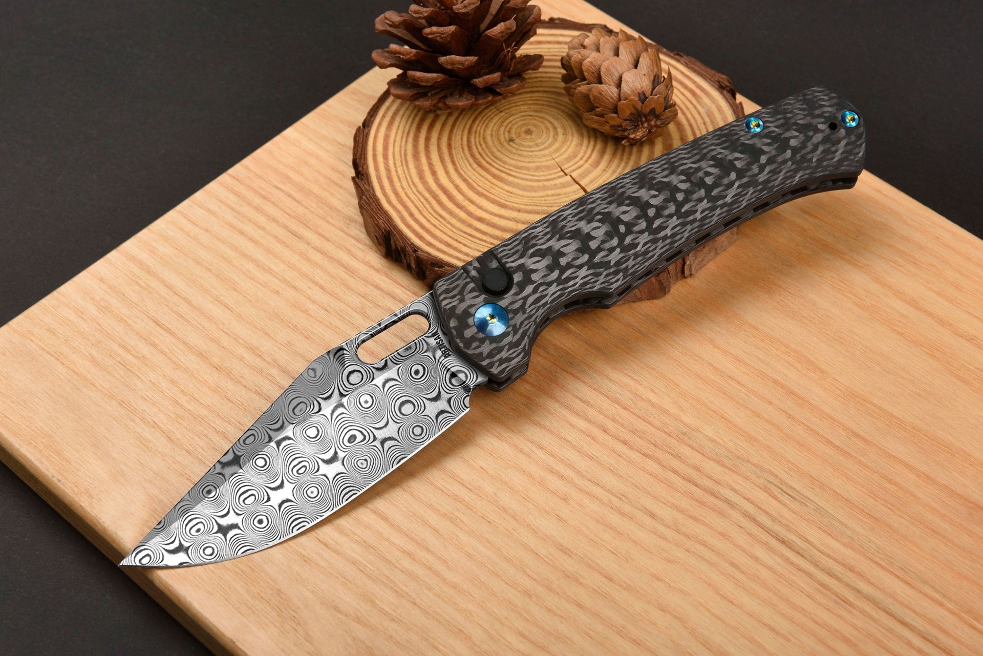 ArtisanCutlery ARTC1867G-CF Revel Limited Edition – Carbon & Rosendamast (Design von Ray Laconico)