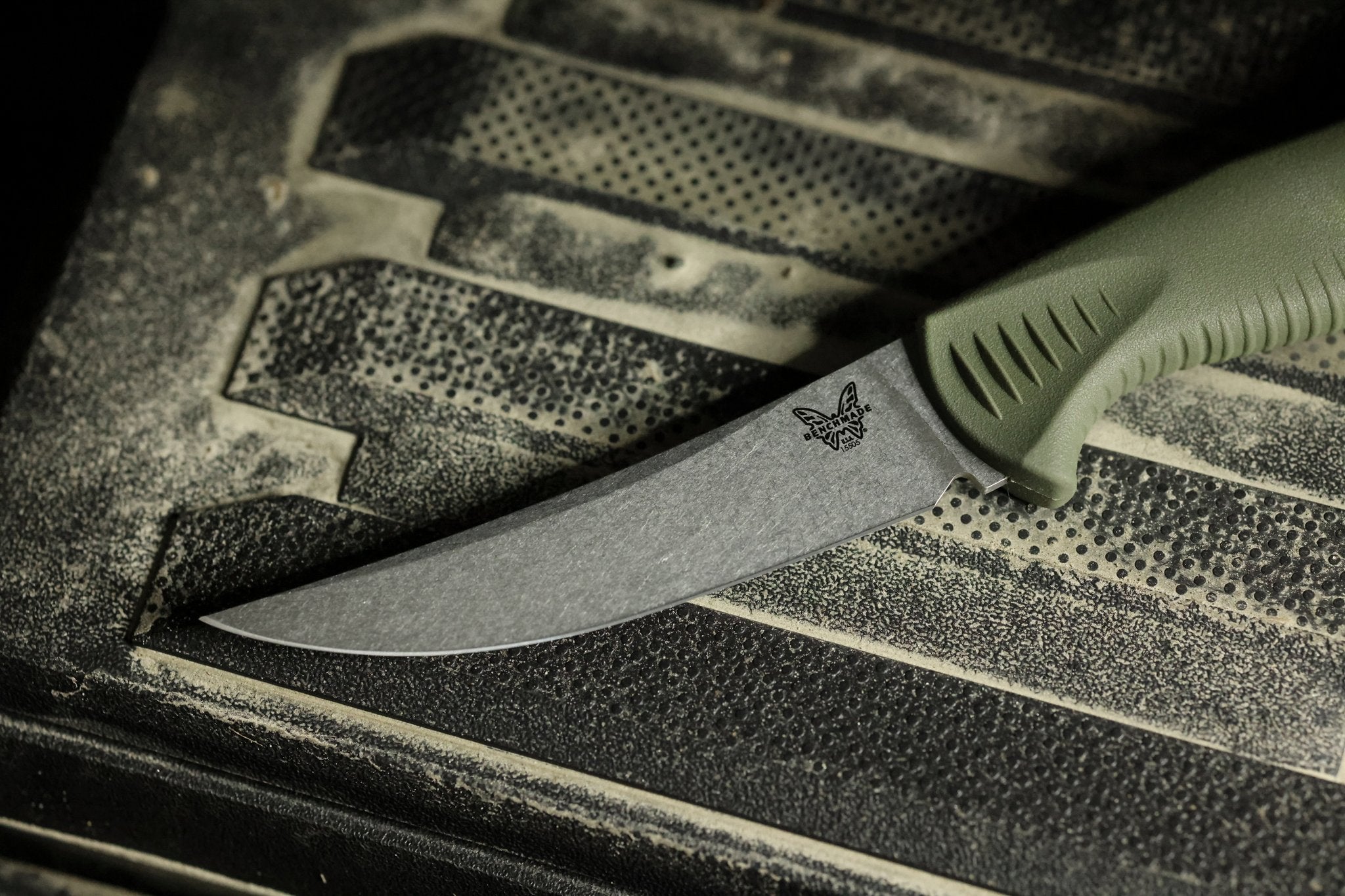 Benchmade 15505 Meatcrafter 4” – CPM-154 Stahl, Santoprene Griff, Boltaron Scheide