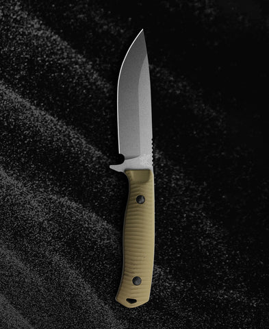 Benchmade 539GY Anonimus – CPM-CruWear Bushcraft Messer, OD Green G10 Griff