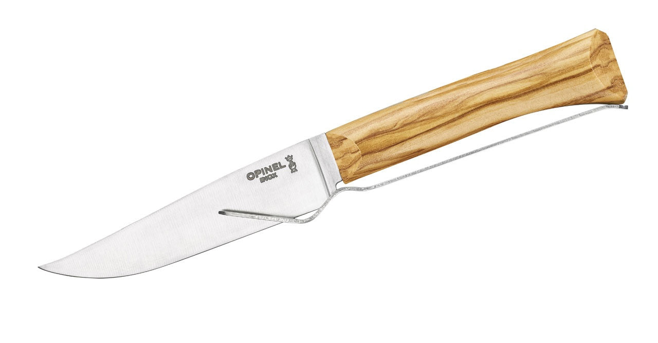 Opinel Käseset Olivenholz – Käsemesser & Gabel – Geschenkidee – Made in France