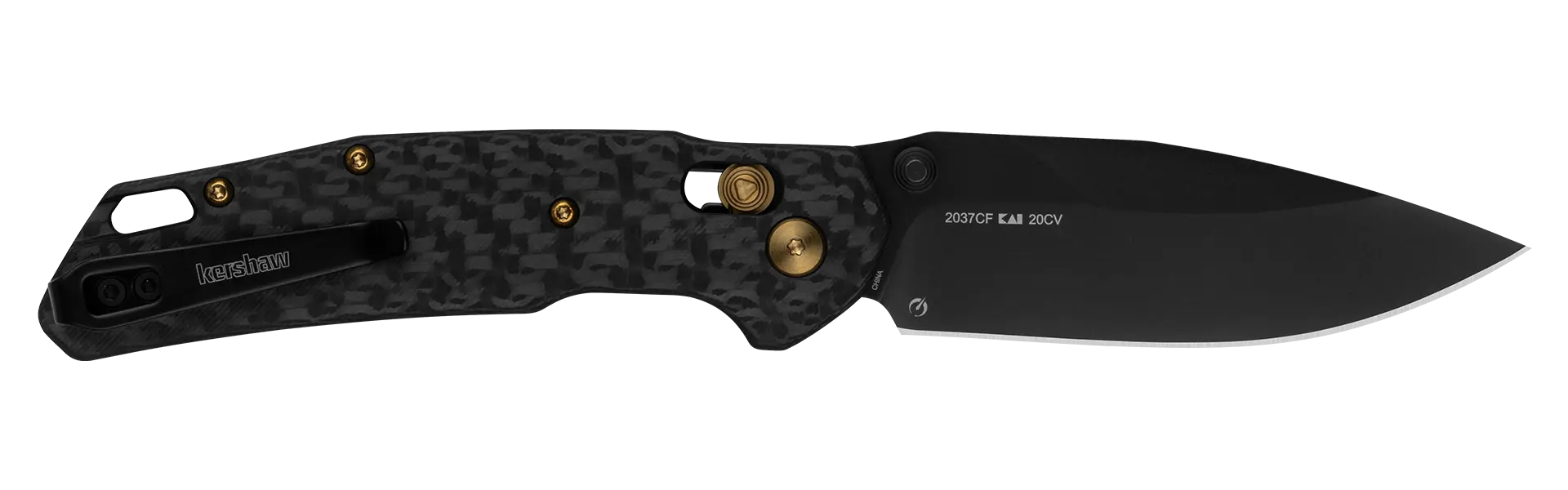 Kershaw Heist 20CV Carbon Fiber – Einhandmesser CPM-20CV