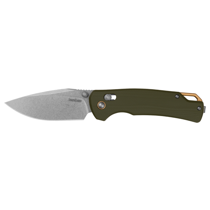 Kershaw Proximal Taschenmesser – D2 Stahl, DuraLock & G10 Griff | Präzises EDC Messer Kershaw
