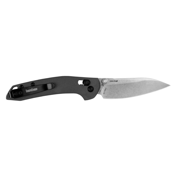 Kershaw Duster Taschenmesser – Kompaktes EDC mit 8Cr13MoV Stahl, DuraLock & GRN Griff Kershaw