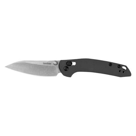 Kershaw Duster Taschenmesser – Kompaktes EDC mit 8Cr13MoV Stahl, DuraLock & GRN Griff Kershaw