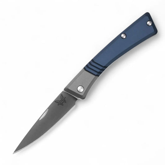 Benchmade 315 Successor – Crater Blue Aluminium | M390 | Slip Joint | Made in USA Benchmade