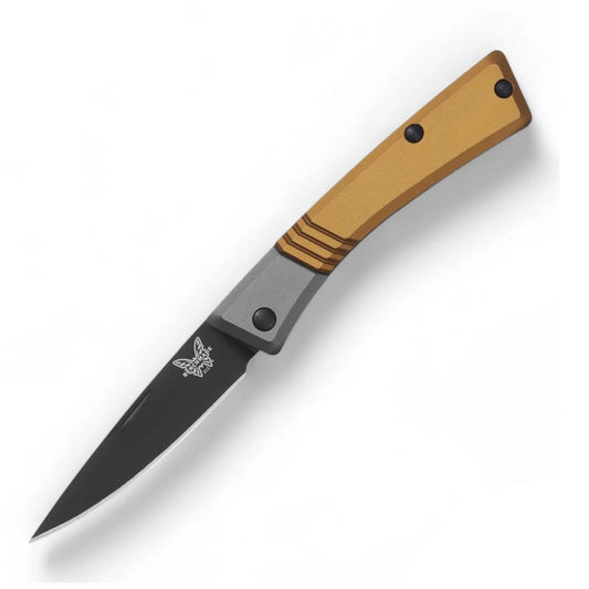 Benchmade 315BK-01 Successor – geöffnetes Taschenmesser in der seitlichen Gesamtansicht